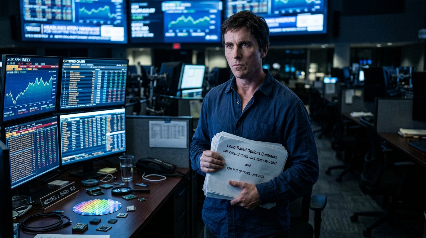 Michael Burry Ditches His SOXX Short for 2027 Puts as Chip Stocks Post Worst Quarter Since 2025