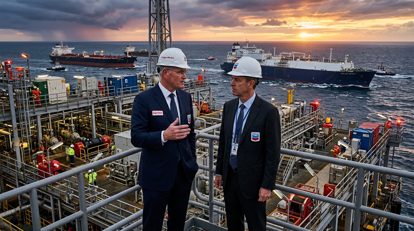 Exxon and Chevron Head Into Earnings With Venezuela, LNG and Higher Oil Prices in Focus