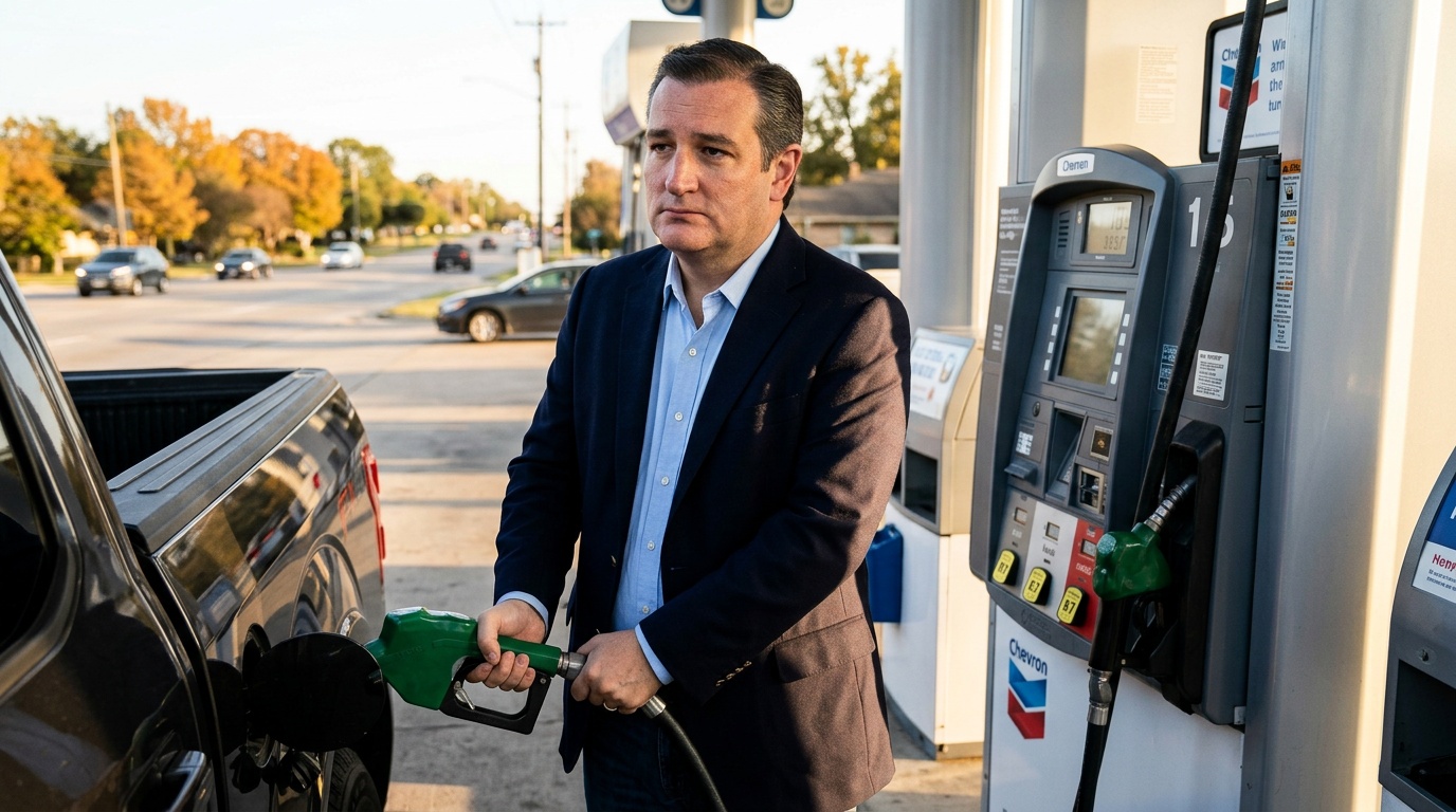 Ted Cruz Touts Record Income and Lowest Poverty Rate, Says Gas Prices Still Below Biden-Era Levels