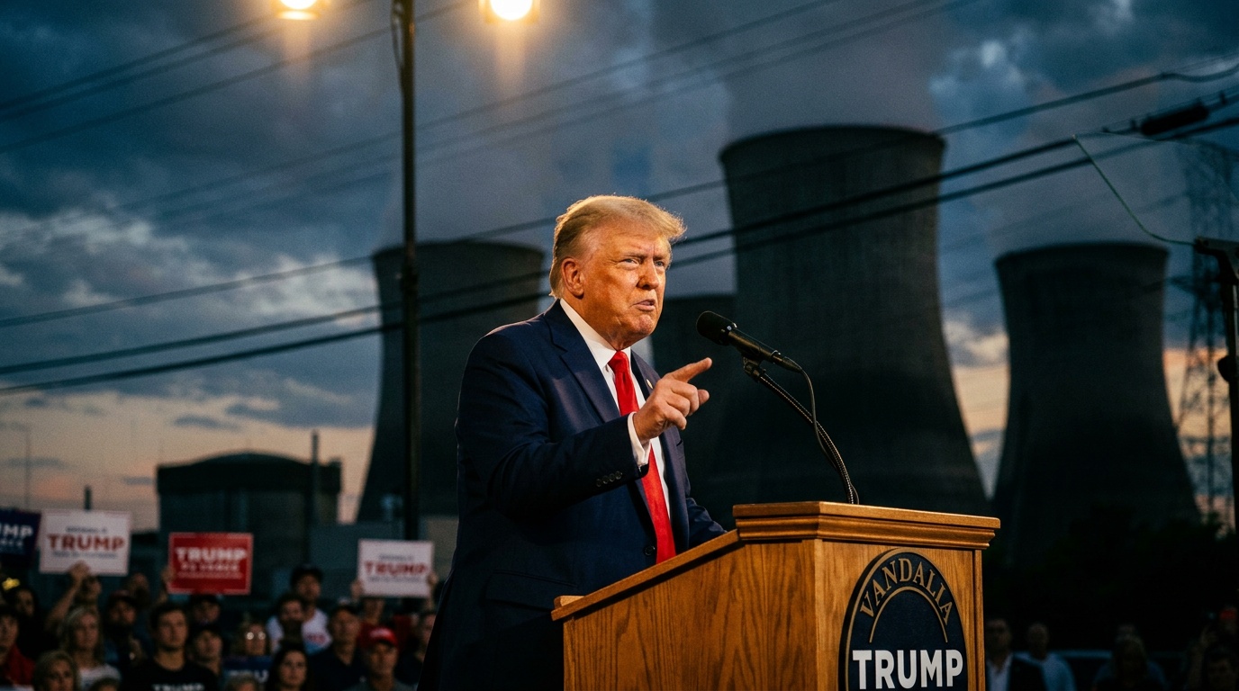 Trump Defends Ohio Data Centers: 'You Can't Just Turn Them Off. They'll Go to China'