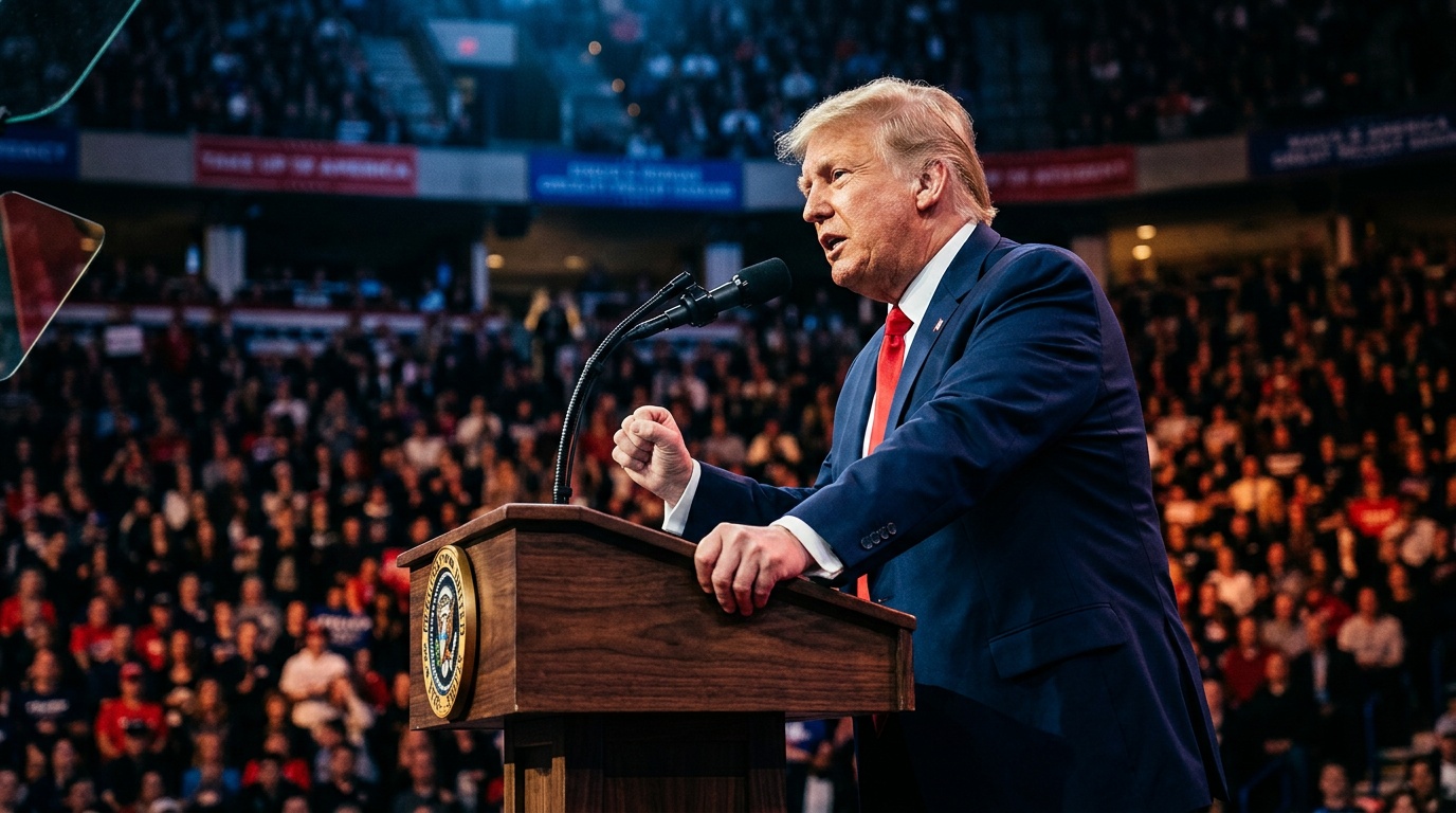 Trump Warns Republicans: Lose The Midterms And 'They'll End Up Impeaching Me' — Newsom Trolls, Crypto Bettors Weigh The Odds