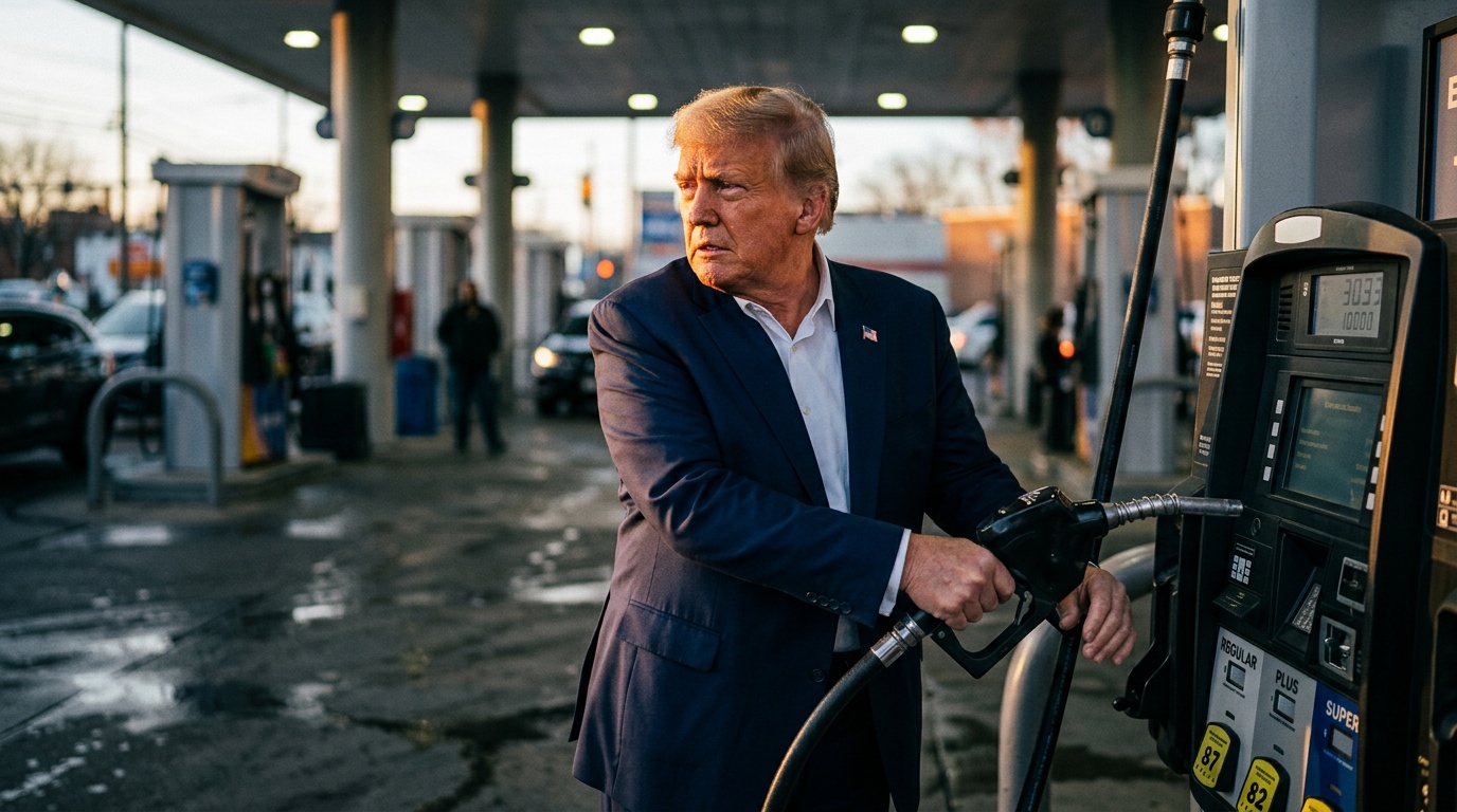 Trump Weighs Federal Gas Tax Suspension As Prices Bite And Prediction Markets Shrug