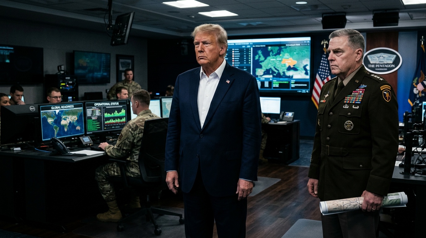Pentagon Preps Fresh Iran Strike Options as Trump 'Holds All the Cards,' White House Says