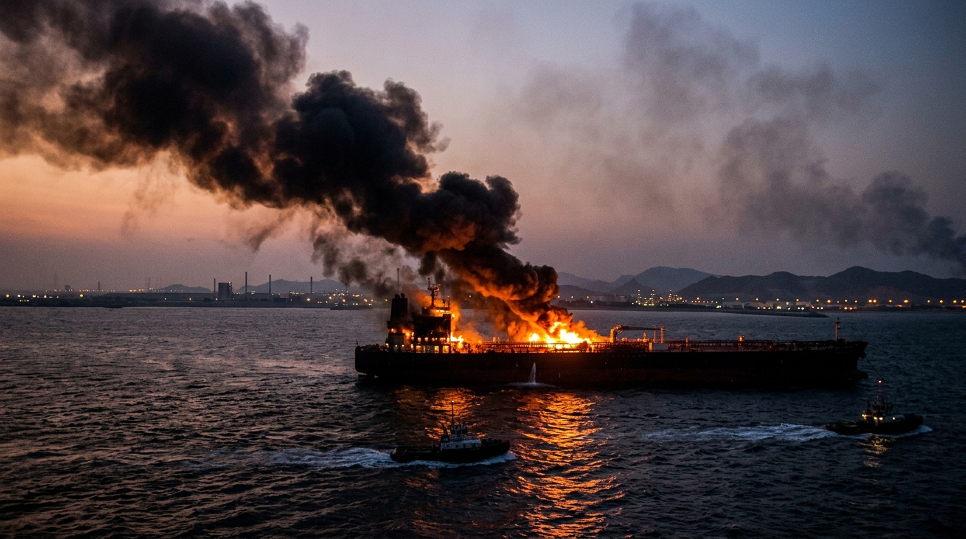 Analyst Warns Iran's Ship Attacks Could End Gulf Ship-to-Ship Transfers: 'It's Game Over'