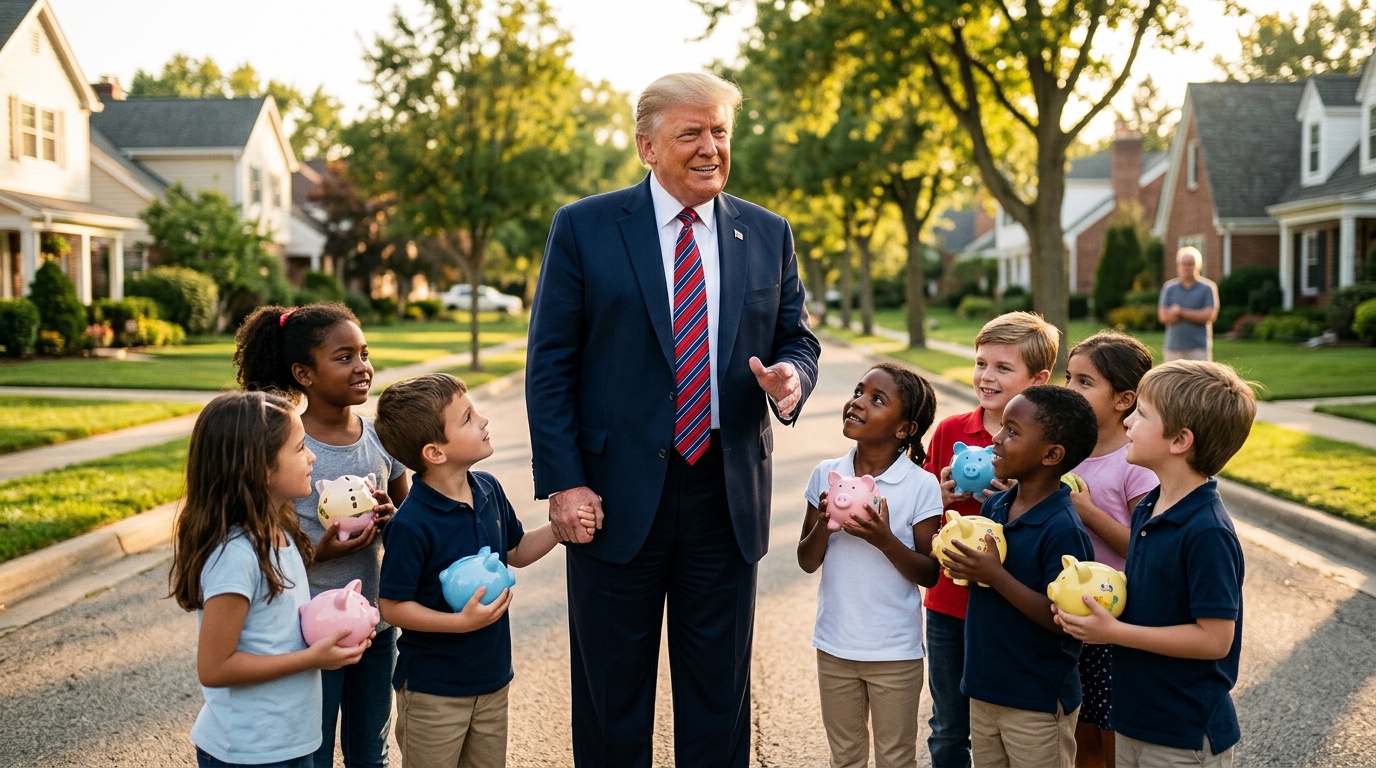 Trump's Child Investment Accounts Hit 70 Million Kids As $4.5 Billion Flows In
