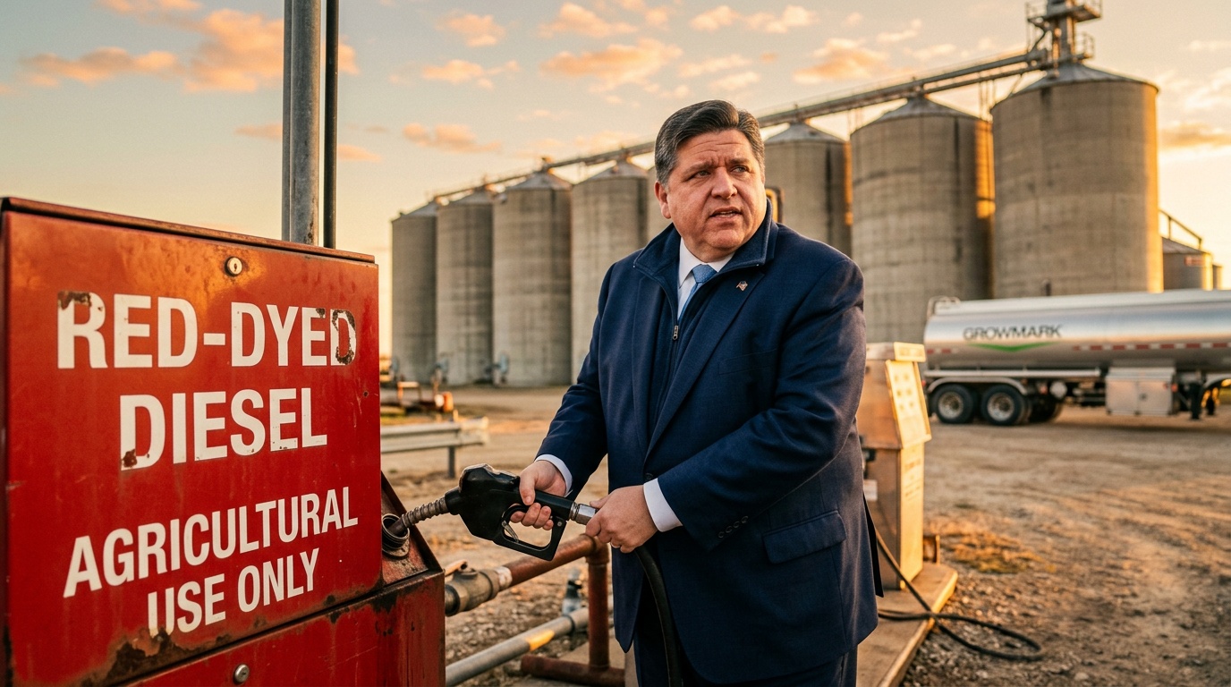 JB Pritzker and Trump Actually Agree on Something: Dyed Diesel, Though One Analyst Says Don't Expect Much at the Pump