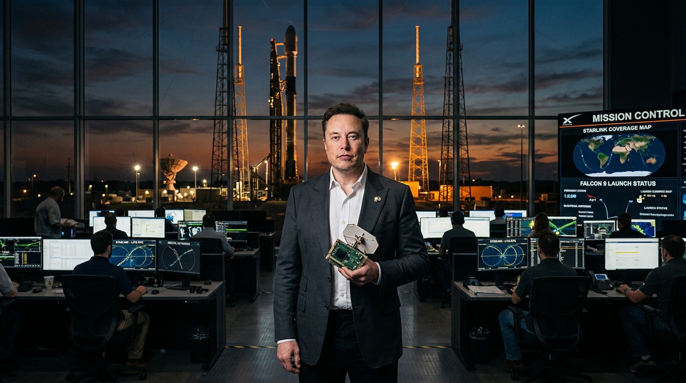 Elon Musk Calls SpaceX's Spectrum Grab a 'Very Big Deal' — And AT&T, Verizon, T-Mobile Investors Are Feeling It