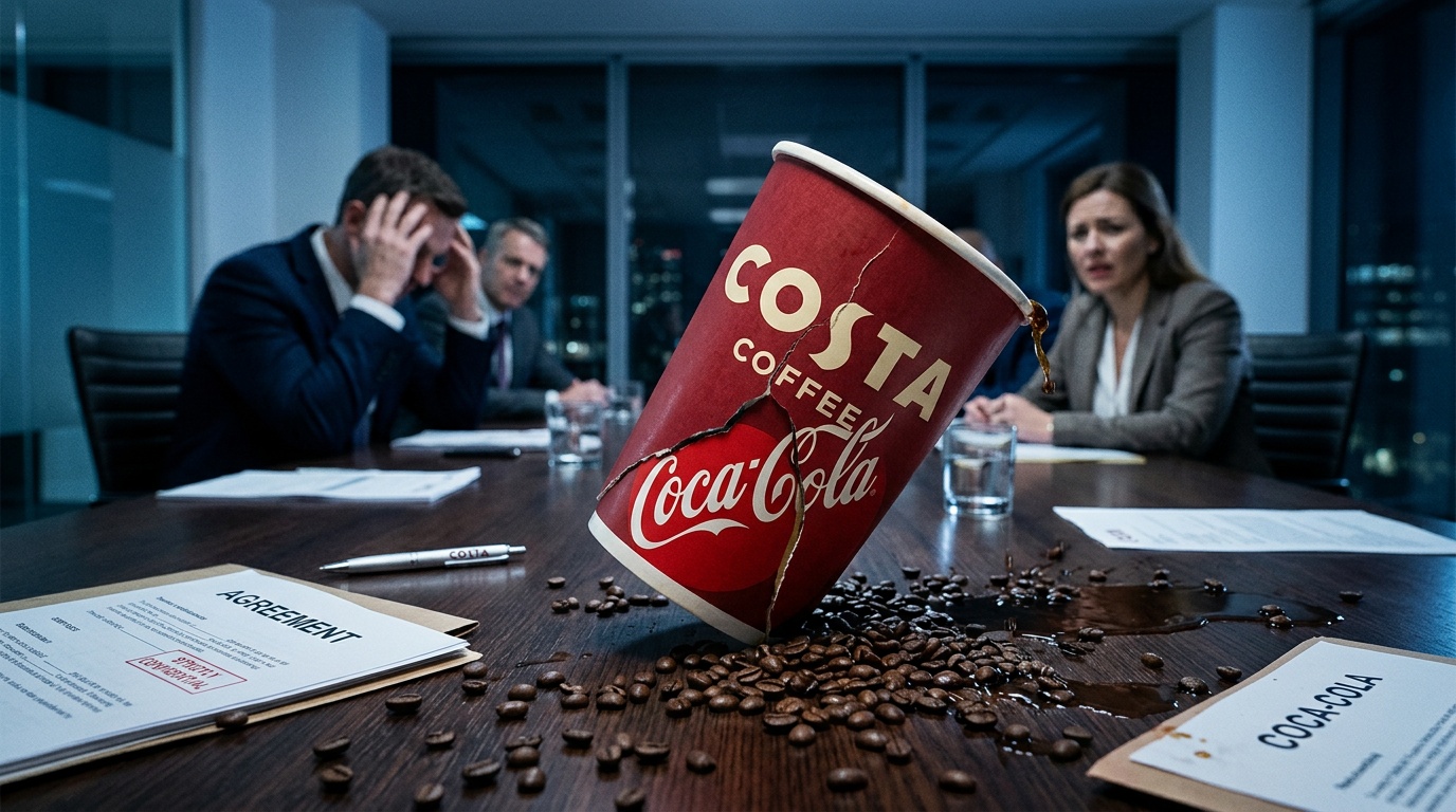 Coca-Cola Wants Out: Is the $5.1 Billion Costa Coffee Experiment Over?