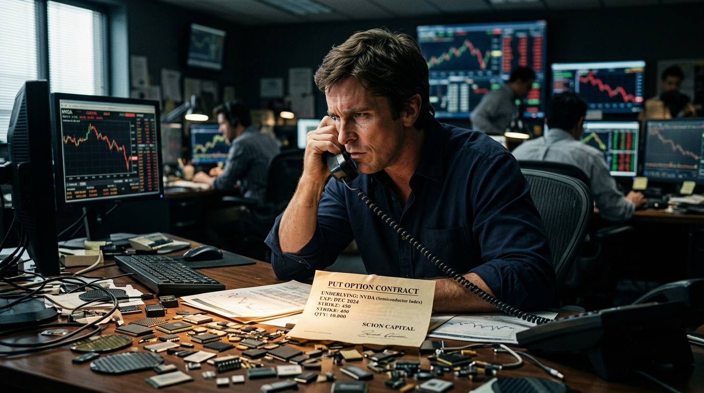 Michael Burry's Big Short Widens: Nasdaq-100 and Chip ETF Puts Take Center Stage