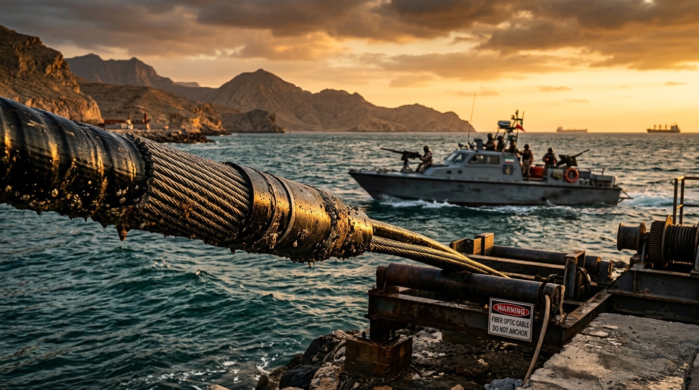 Iran Media Outlet Says Google, Meta, Microsoft, Amazon Should Pay Fees for Hormuz Undersea Cables
