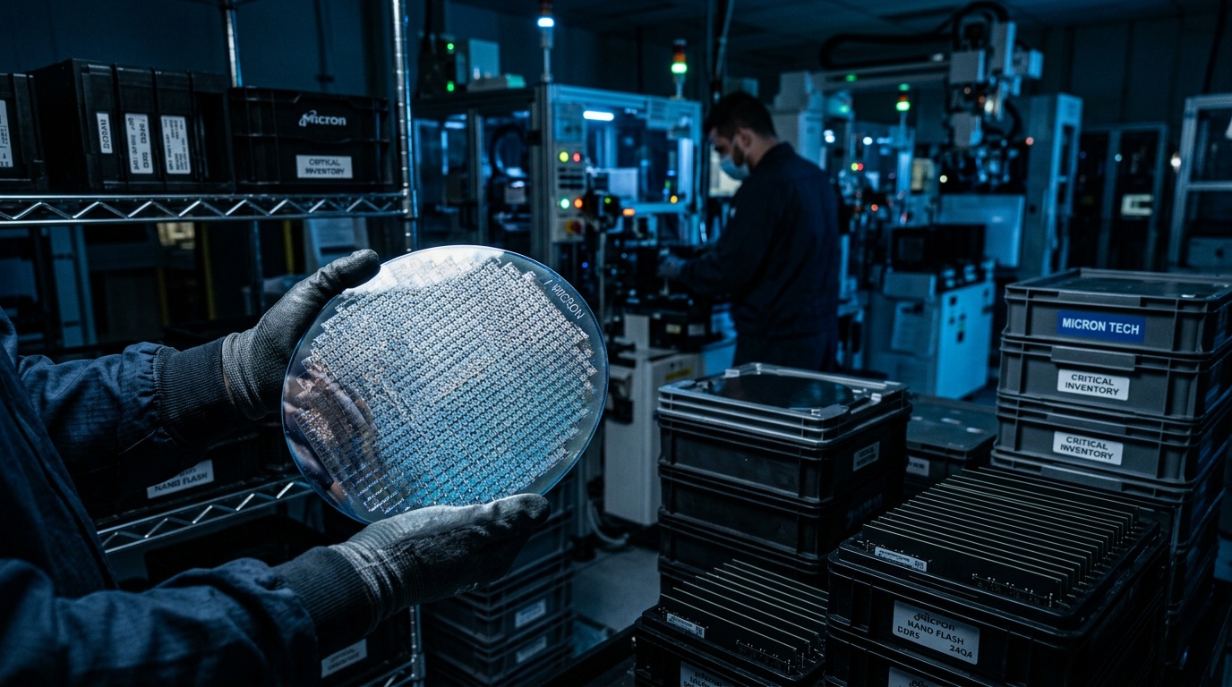 Micron's Monster Rally Meets Its First Real Test: China, Bearish Bets and a Case of AI Jitters