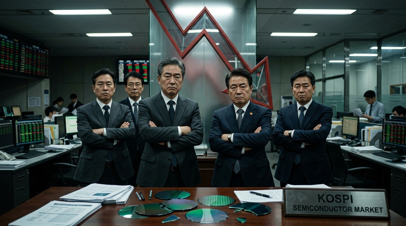 Chip Stocks Get Crushed as Korea's KOSPI Drops 5%, J&J Falls 6%: Markets Today