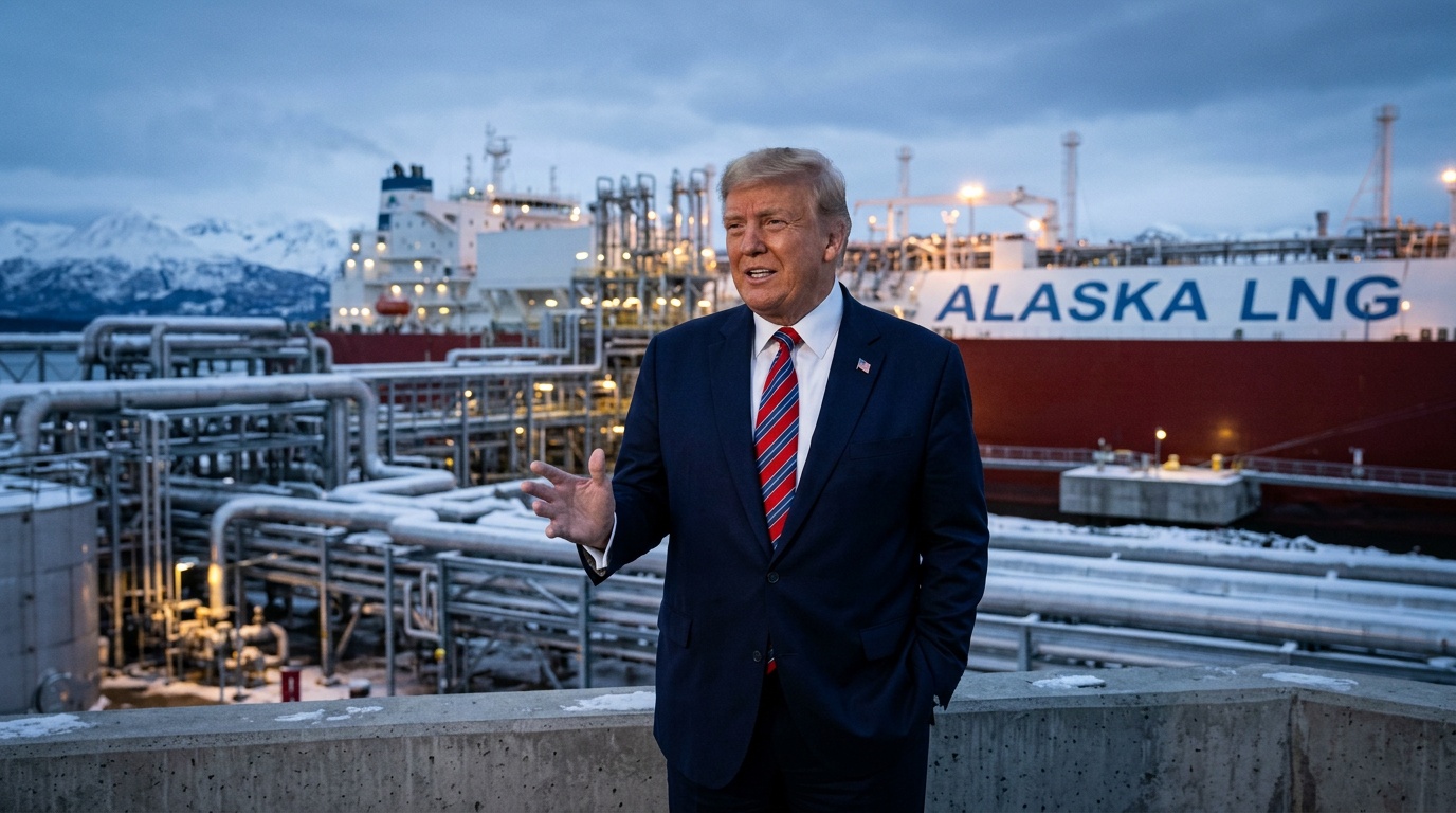 Trump: Taiwan Will Buy 30% of Alaska LNG for 20 Years, Calls It a Guarantee of Success