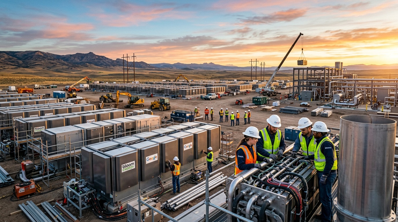 Google's $4 Billion Fuel-Cell Project Puts Bloom Energy's AI Power Backlog to the Test