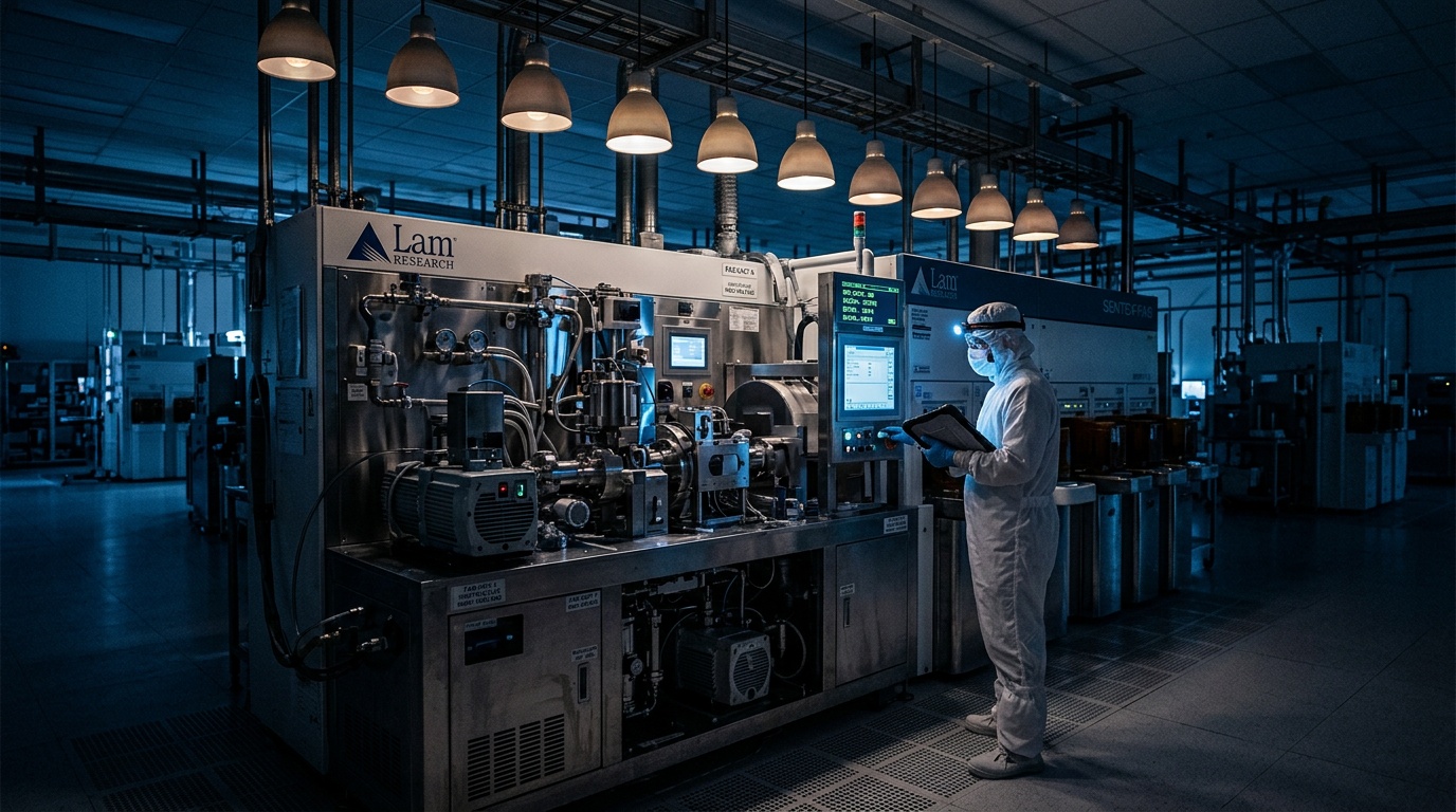 Lam Research Just Did Something It Never Did in 42 Years: Fall Nine Days Straight