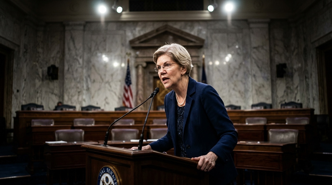 Elizabeth Warren Calls Bank of America's $1.2 Billion Fine a 'Slap-on-the-Wrist,' Points to $30 Billion Profit