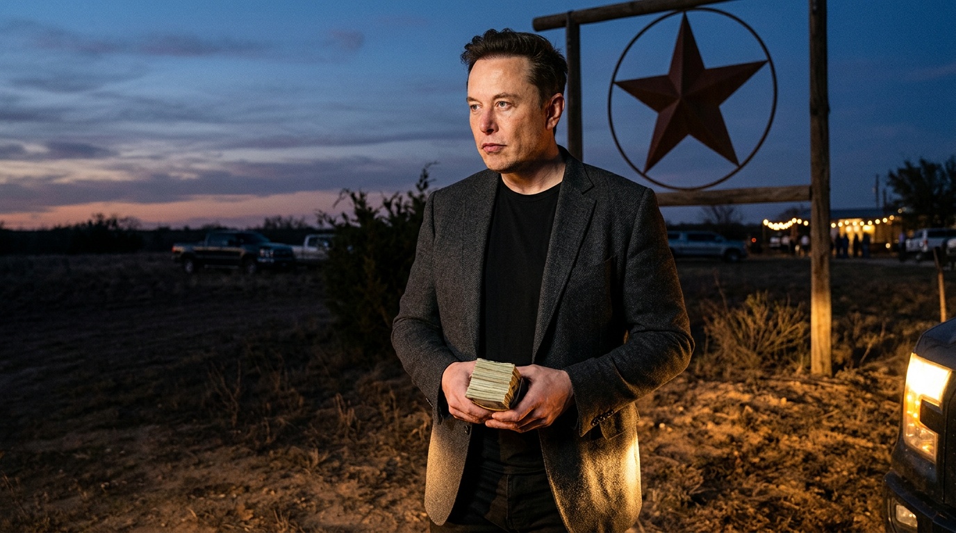 Elon Musk Drops $158 Million on Ken Paxton's Texas Senate Bid, Becomes 2026's Biggest Donor