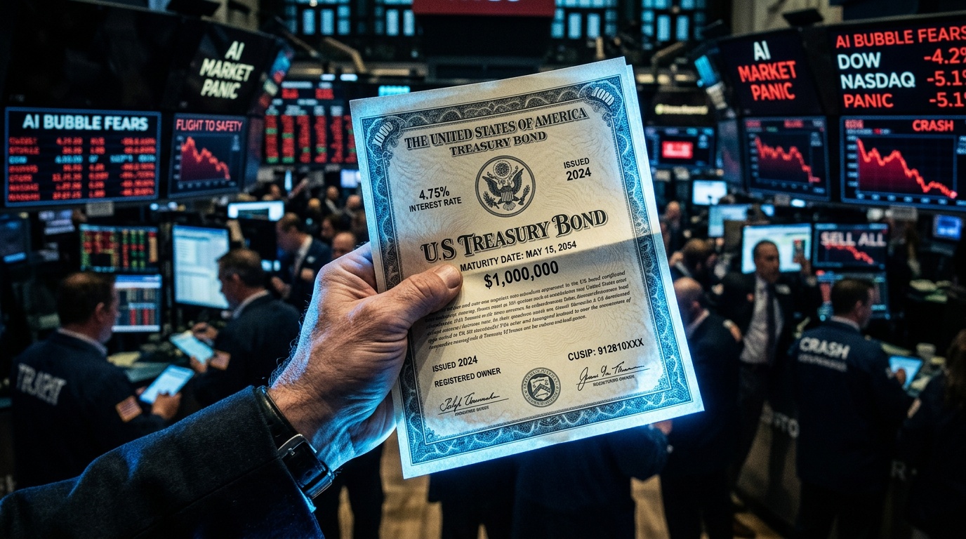 AI Bubble Fears Send Long-Term Treasuries Soaring to Best Week Since March 2025