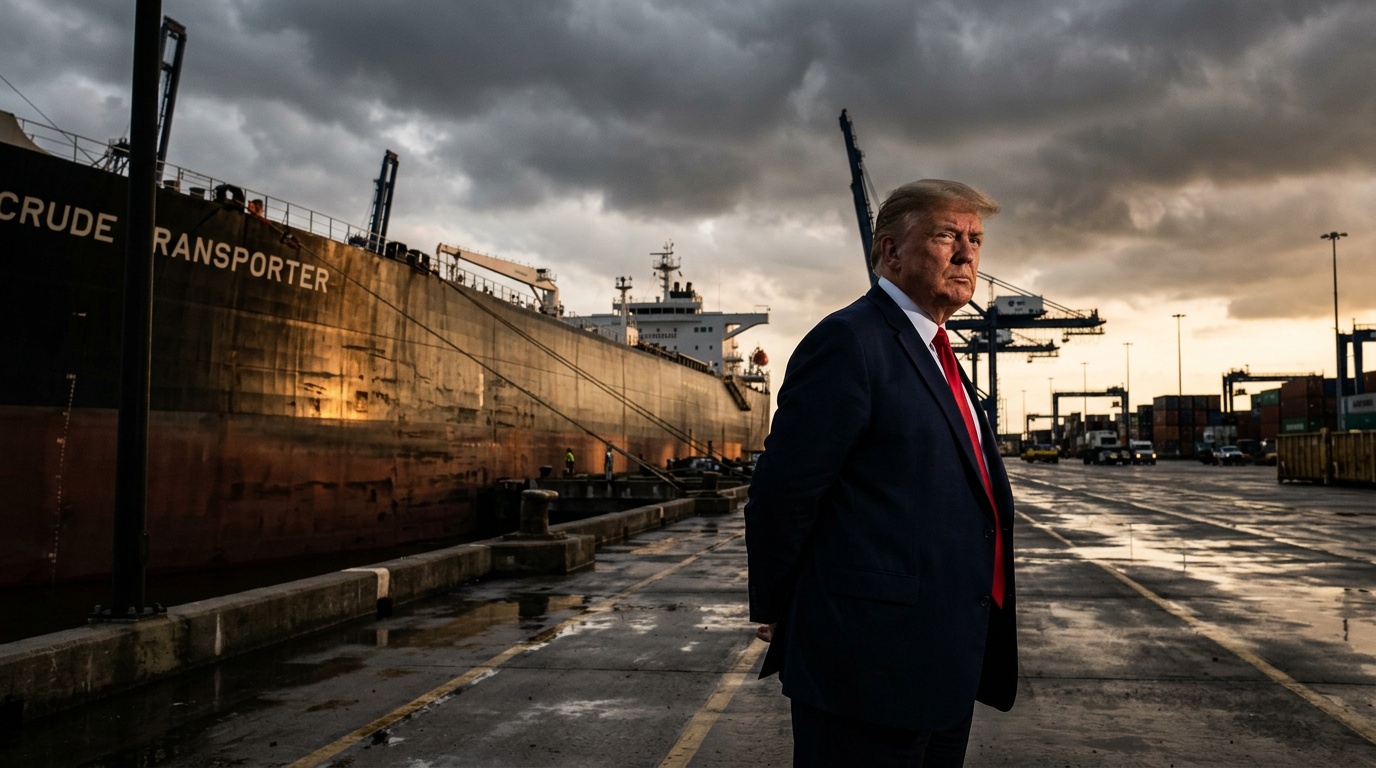 Trump Weighs Shadow-Fleet Sanctions Relief: DHT, Frontline, International Seaways Face Rate Risk