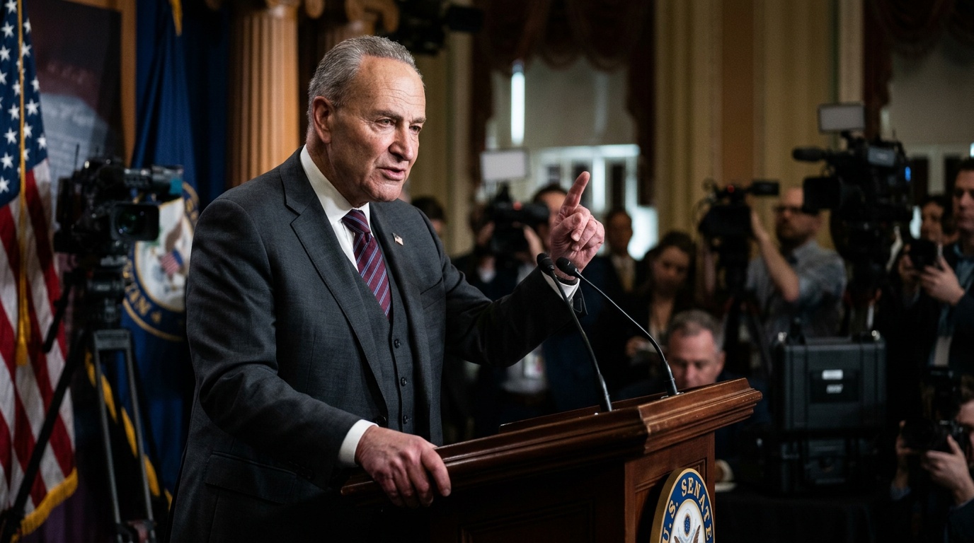 Schumer Says Trump Handed Putin the 'Best Birthday Gift' With Russia Sanctions Waiver