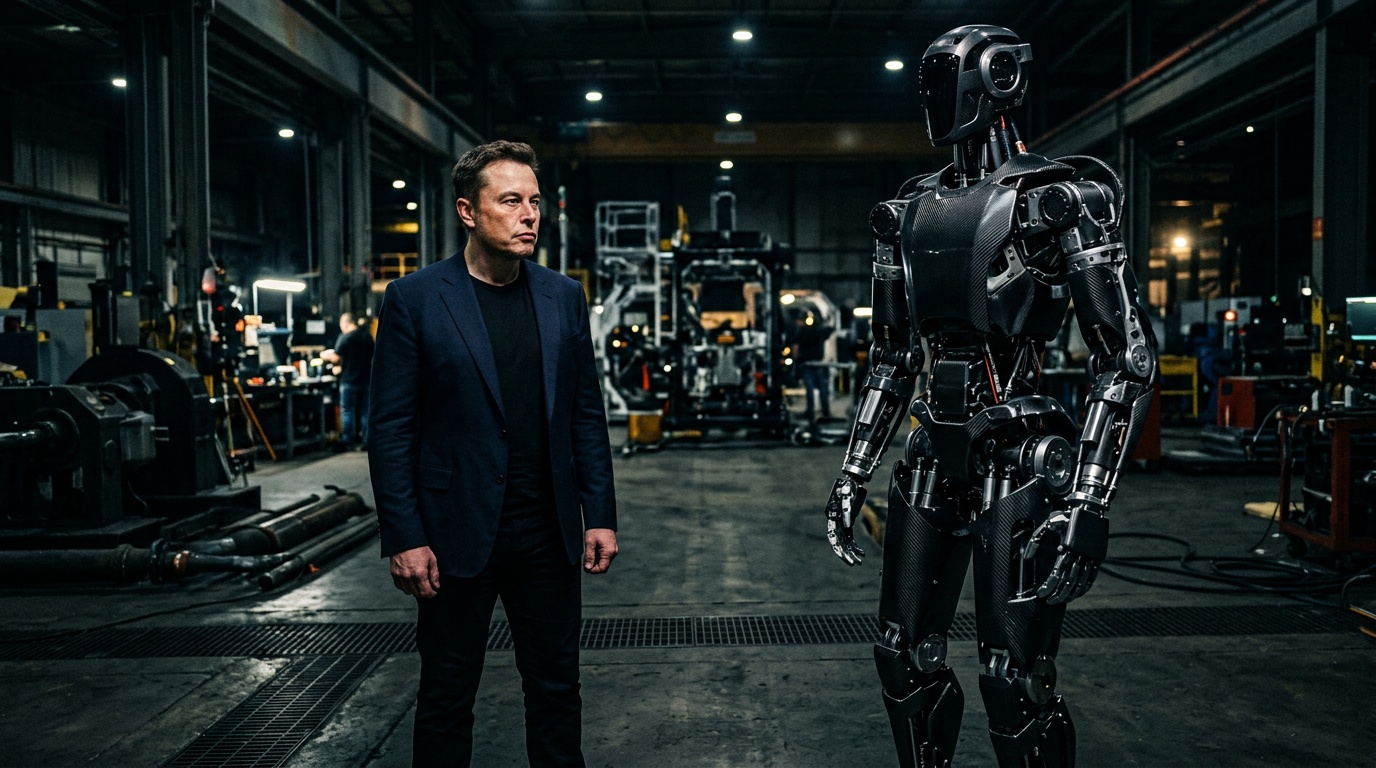 Elon Musk Says AI And Robots Are The Only Fix For America's $40 Trillion Debt: 'We're Not Gonna Save Our Way There'