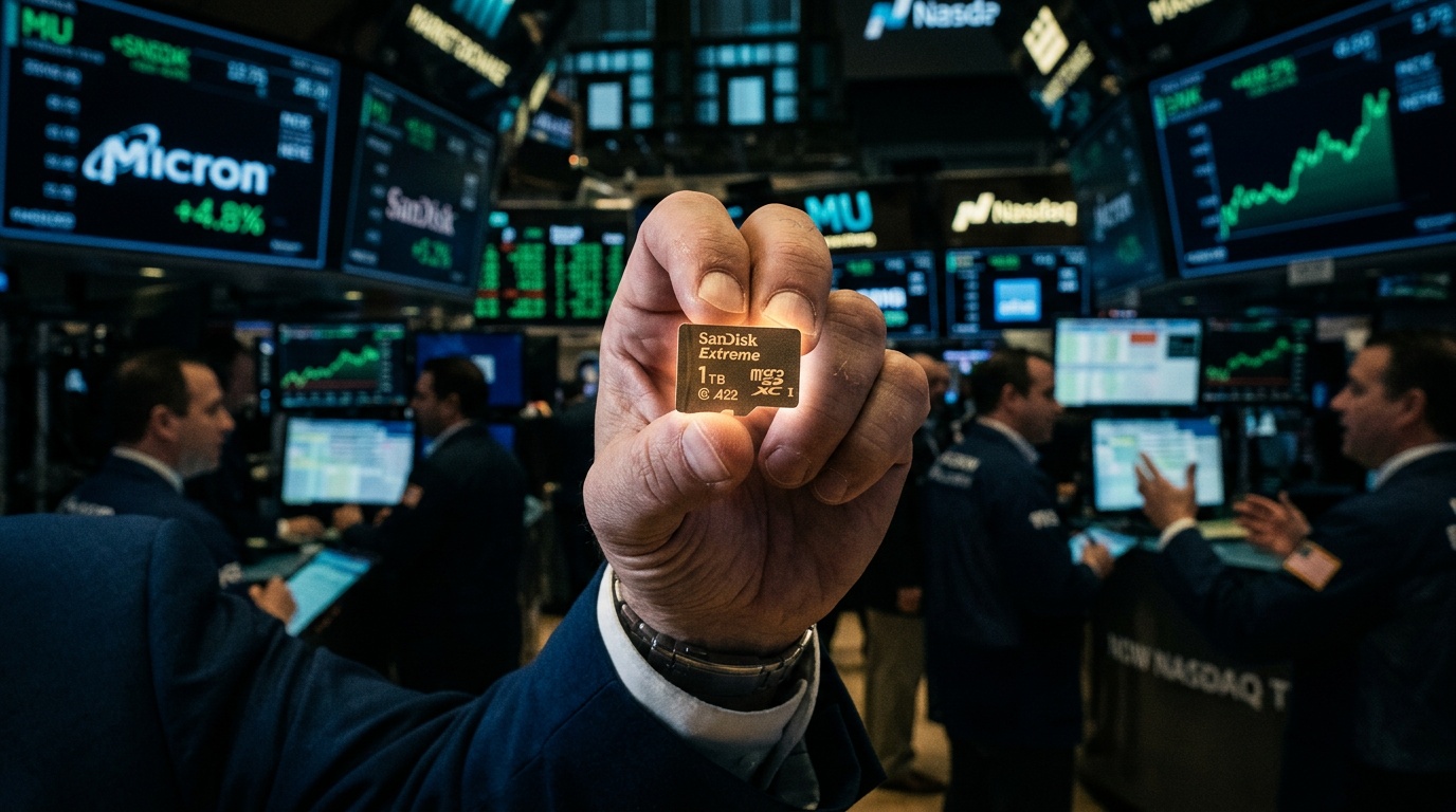 Micron and Sandisk Stocks Bounce Back as Investors Buy the Memory Dip