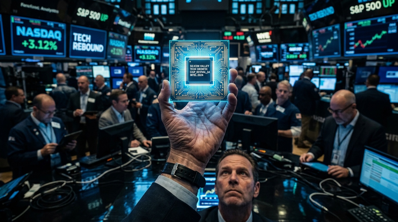 Nasdaq 100 Jumps 1.7% as AI Chip Rout Reverses, SanDisk and Marvell Lead the Bounce