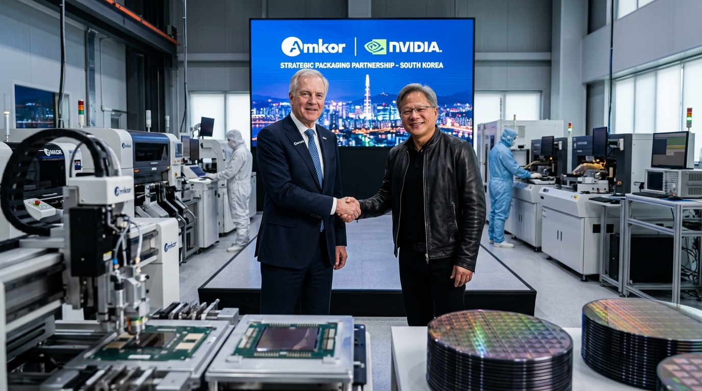 Amkor Inks $1.3 Billion NVIDIA Deal To Supercharge AI Chip Packaging
