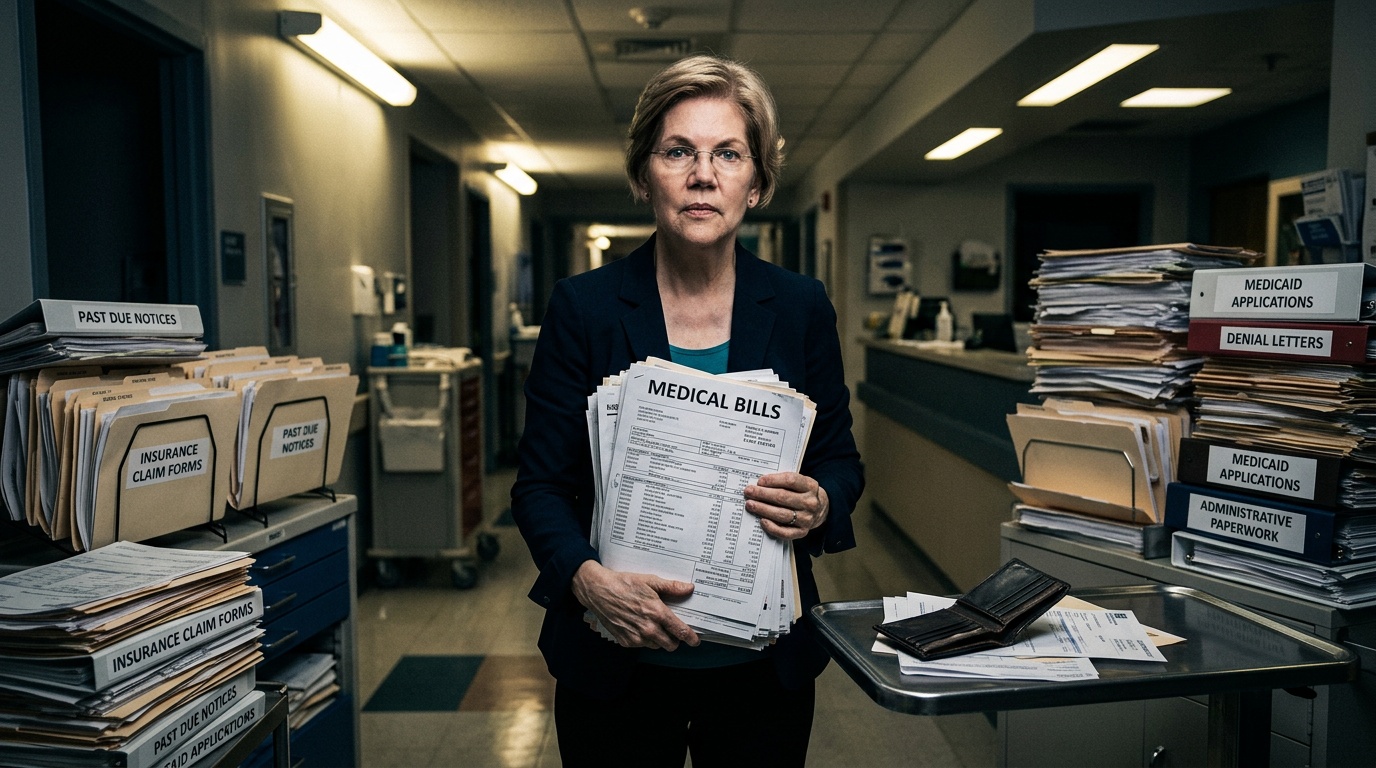 Elizabeth Warren Says 'Healthcare Conglomerates Are Jacking Up Prices' as Workers Pay 9% More for Family Coverage