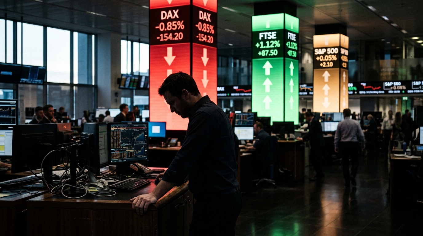 Futures Wobble Ahead of PMI Data: Western Digital, Newmont, Crown Castle Lead Friday's Watchlist