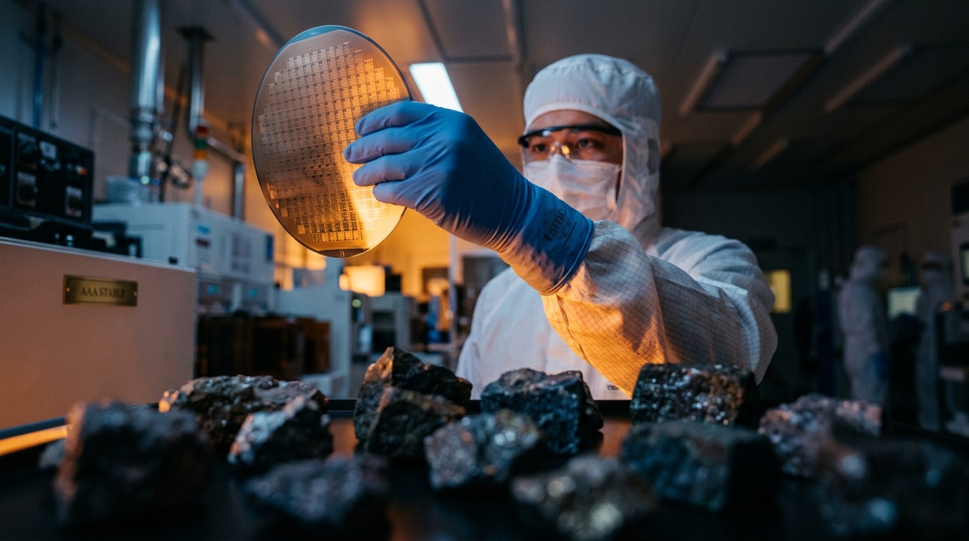 TSMC Stock Climbs As Moody's Hands Out An Upgrade And The Chipmaker Quietly Rethinks Rare Earths