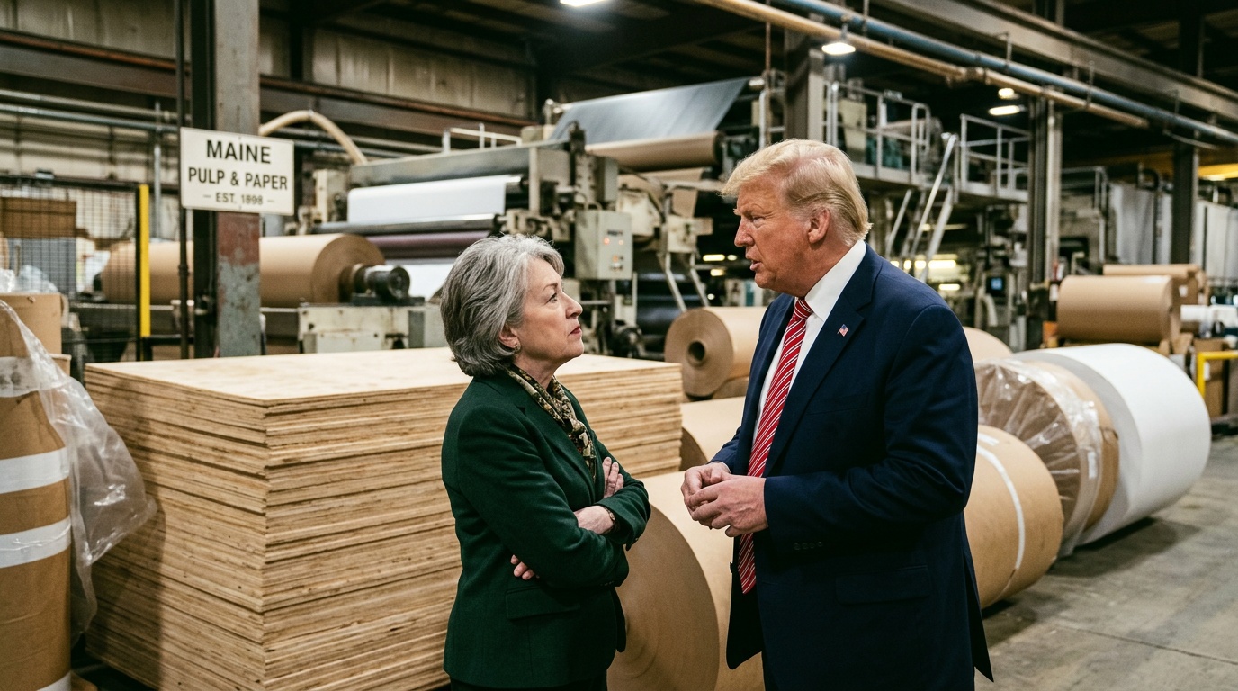 Trump Loosens 50% Canada Tariffs Days Before Midterms as Susan Collins Fights for Her Seat