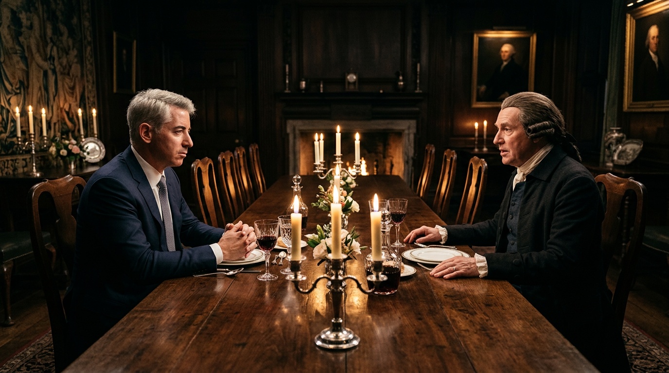 Bill Ackman and Elon Musk Both Want Dinner With the Same Founding Father