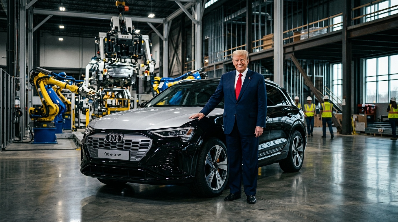 Trump Says Audi Will Drop $4 Billion on a Georgia SUV Plant as Tariffs Reshape the Auto Industry