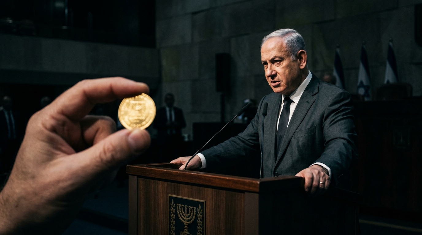 Netanyahu Wants A Crypto 'Bypass Economy' For Sanctions, And His Rivals Are Calling It A 'BibiCoin' Disaster