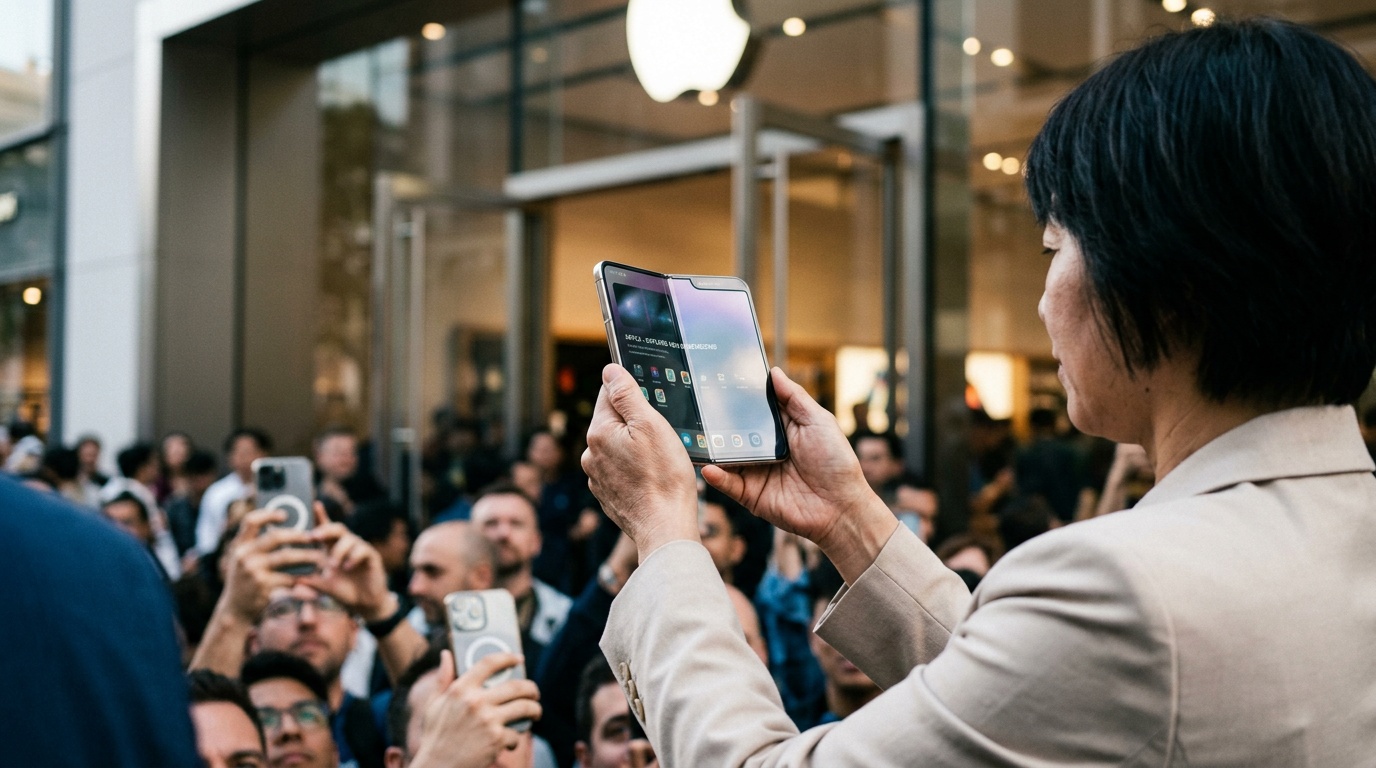 Apple's $2,000 Foldable iPhone Duo Sells Out in Hours as Resellers Cash In