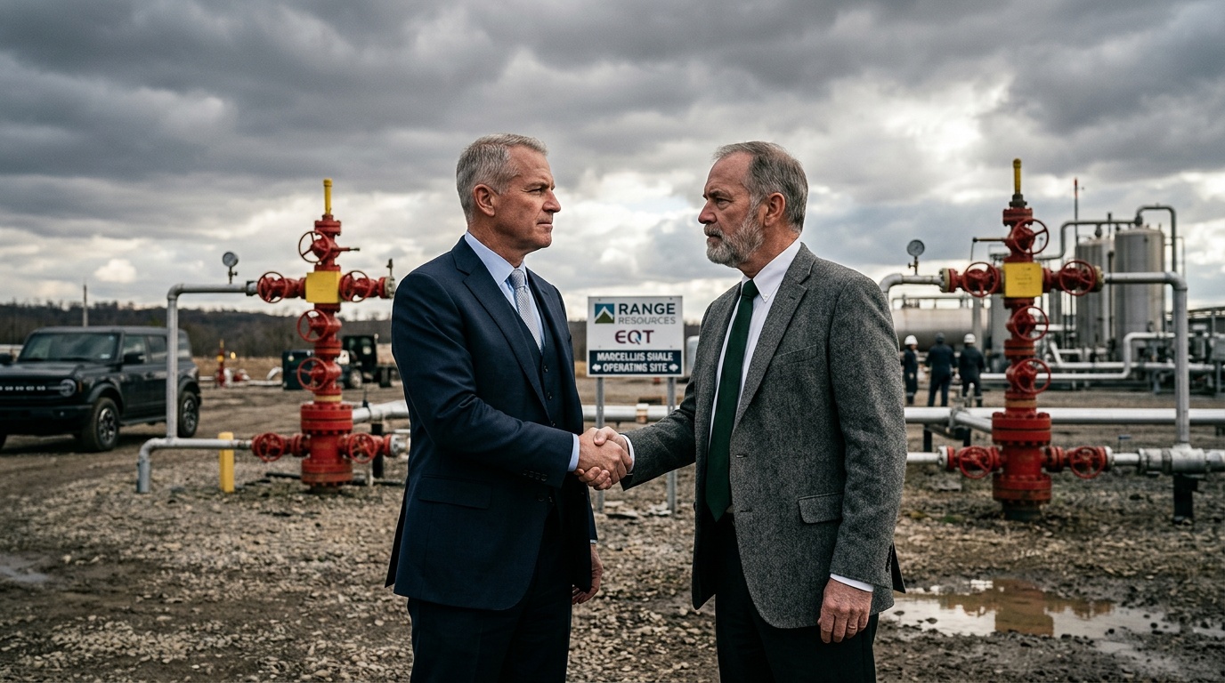 EQT and Range Resources Announce $50B All-Stock Merger to Form Natural Gas Giant