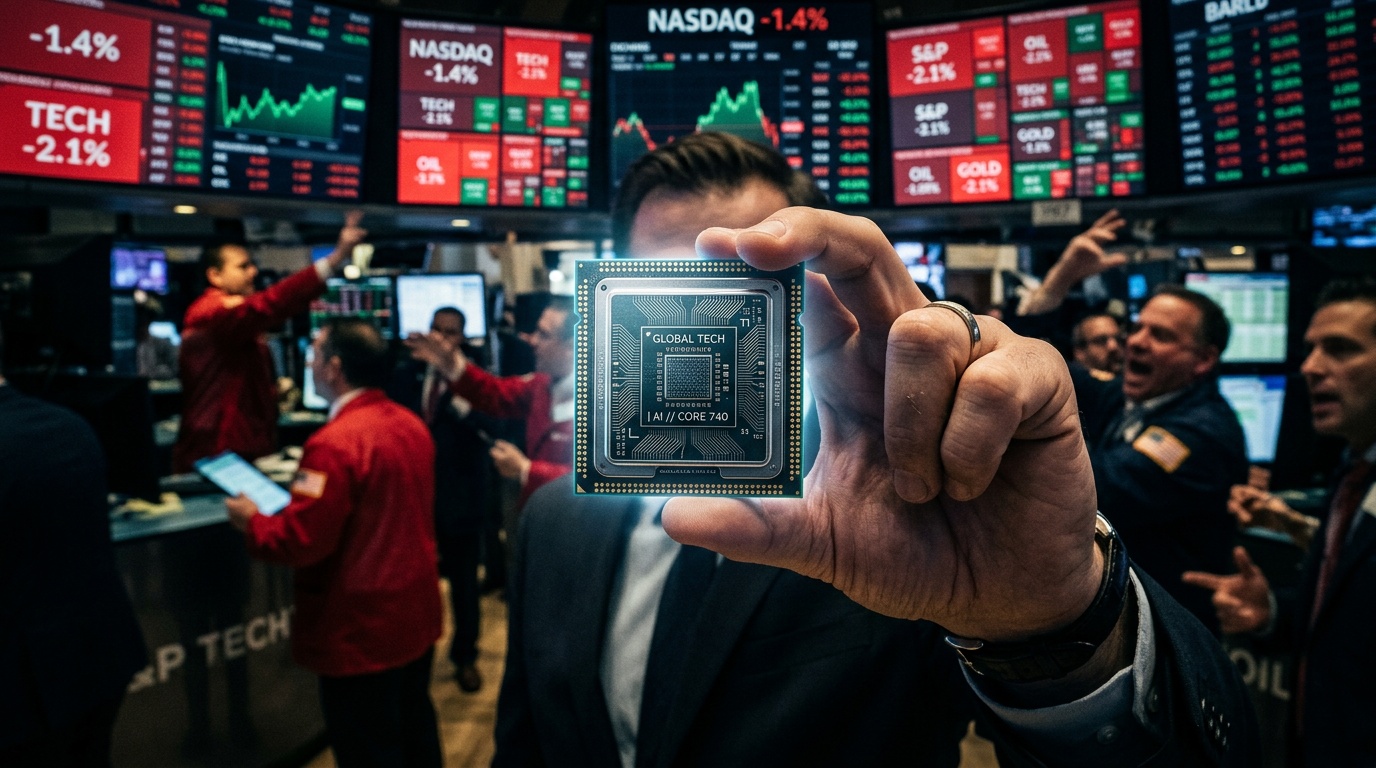 Chips Bounce, Tesla Jumps, and Brazil Has a Day It Would Rather Forget