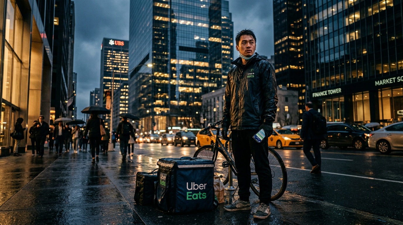 Uber Stock Slips as a $17 Billion DoorDash-Instacart Deal Looms Over Delivery Wars