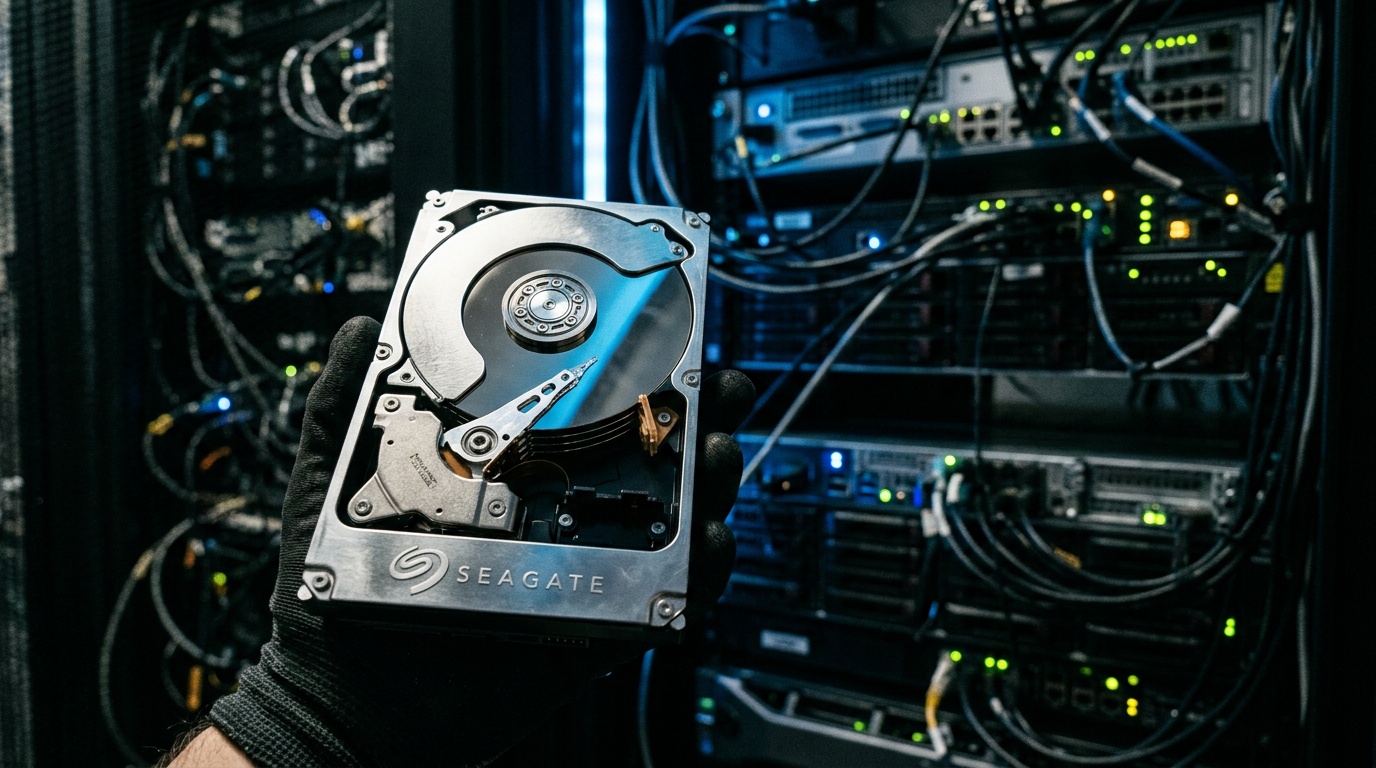 Seagate Beats Q1 Estimates, Guides Way Above Street, and Still Drops 8.6%