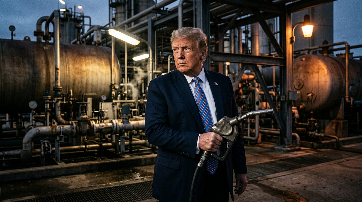 Trump Dangles Russian Diesel as a Peace Carrot, Then Rolls Back Methane Rules for $45B in Savings