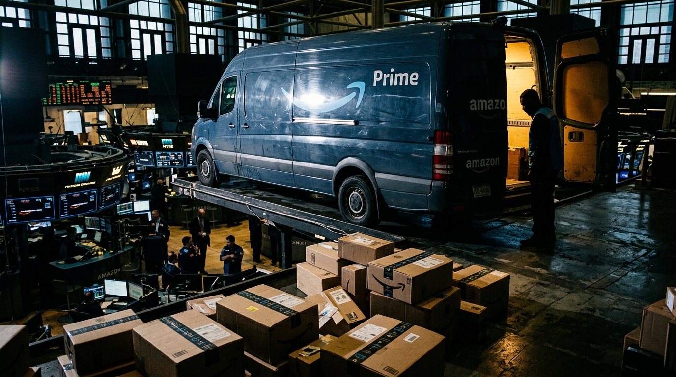 Amazon Options Market Prices 7% Earnings Swing as Nine Stocks Face Thursday Reckoning