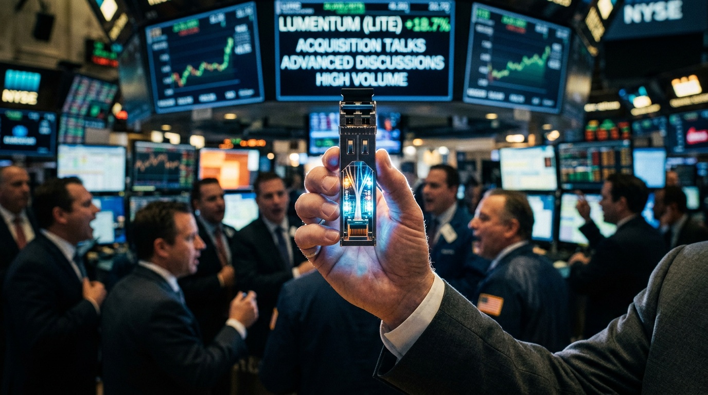 Lumentum Jumps 17% as Marvell Circles a Deal That Could Reshape AI Optics