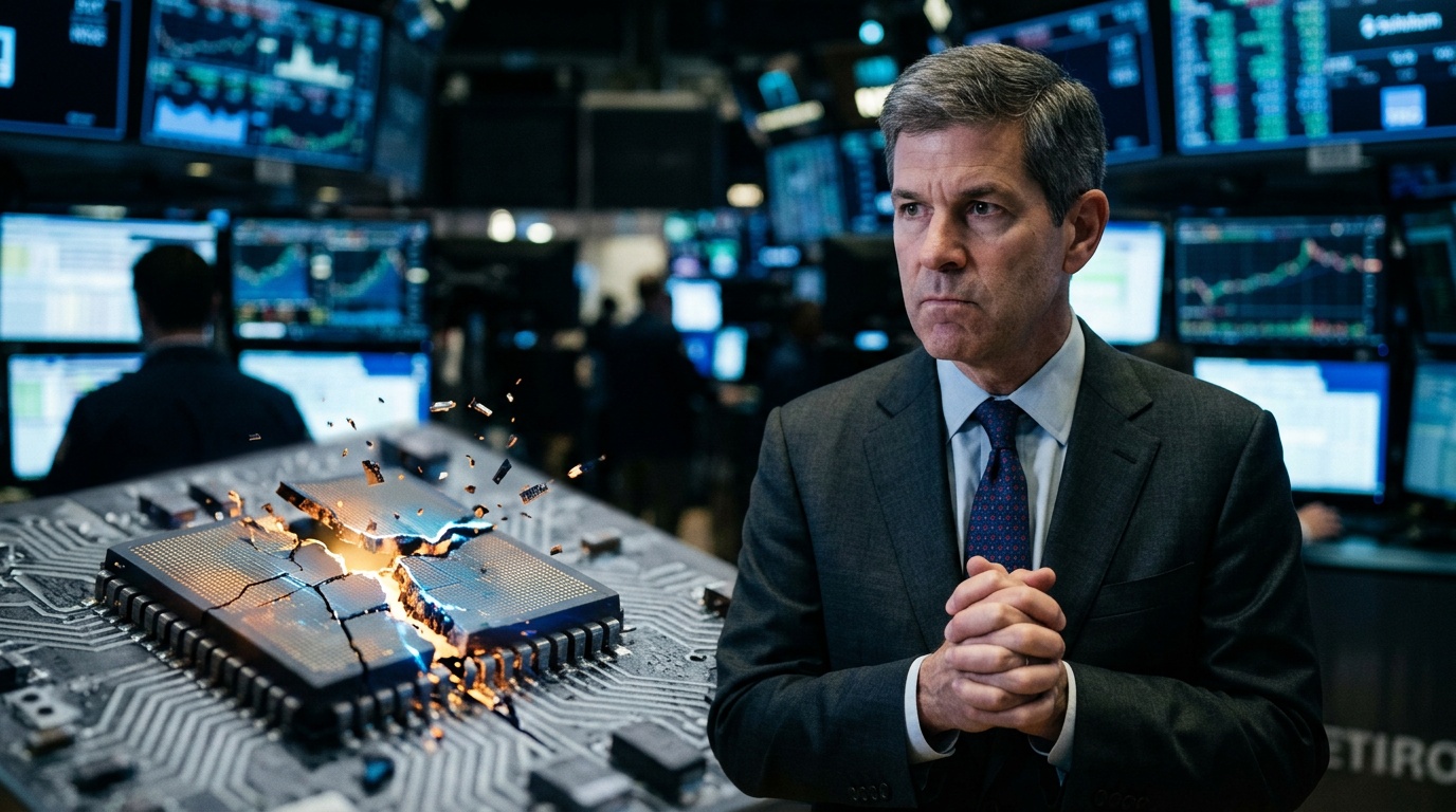 Alphabet's Worst Week Since 2011, Intel's Record Crash: The AI Trade Cracks as Warsh Warns Rates 'Get In The Cracks'